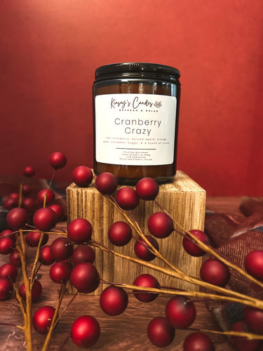 Cranberry Crazy Candle - Kinsey's Candles