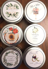 Load image into Gallery viewer, Wedding Favors Personalized Candles - Kinsey's Candles
