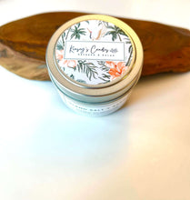 Load image into Gallery viewer, Island Salt + Sand Travel Candle - Kinsey&#39;s Candles
