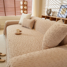 Load image into Gallery viewer, Textured Throw Blanket with 3D Dobby Weave, Minimalist Furniture Protector for Couch