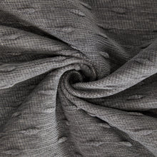 Load image into Gallery viewer, Textured Throw Blanket with 3D Dobby Weave, Minimalist Furniture Protector for Couch