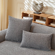 Load image into Gallery viewer, Textured Throw Blanket with 3D Dobby Weave, Minimalist Furniture Protector for Couch