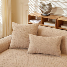 Load image into Gallery viewer, Textured Throw Blanket with 3D Dobby Weave, Minimalist Furniture Protector for Couch