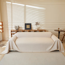 Load image into Gallery viewer, Textured Throw Blanket with 3D Dobby Weave, Minimalist Furniture Protector for Couch