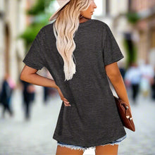 Load image into Gallery viewer, Sunrise Print Round Neck T-Shirt