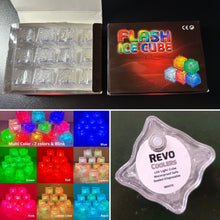 Load image into Gallery viewer, REVO Multi Color Light Up Ice Cube™ | 12 pk