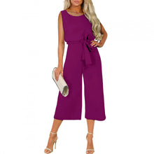 Load image into Gallery viewer, Summer Romper Casual Short Sleeve V Neck Short Jumpsuits