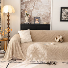 Load image into Gallery viewer, Plush Fleece Washable Sofa Throw Blanket, Soft &amp; Cozy Furniture Protector for Couch