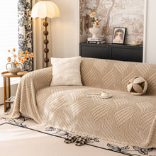 Load image into Gallery viewer, Plush Fleece Washable Sofa Throw Blanket, Soft &amp; Cozy Furniture Protector for Couch