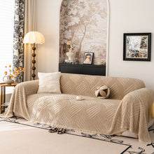 Load image into Gallery viewer, Plush Fleece Washable Sofa Throw Blanket, Soft &amp; Cozy Furniture Protector for Couch