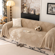 Load image into Gallery viewer, Plush Fleece Washable Sofa Throw Blanket, Soft &amp; Cozy Furniture Protector for Couch