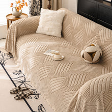Load image into Gallery viewer, Plush Fleece Washable Sofa Throw Blanket, Soft &amp; Cozy Furniture Protector for Couch