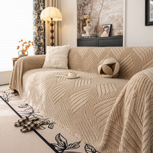 Load image into Gallery viewer, Plush Fleece Washable Sofa Throw Blanket, Soft &amp; Cozy Furniture Protector for Couch