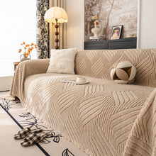Load image into Gallery viewer, Plush Fleece Washable Sofa Throw Blanket, Soft &amp; Cozy Furniture Protector for Couch
