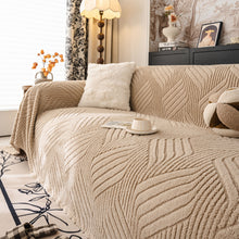 Load image into Gallery viewer, Plush Fleece Washable Sofa Throw Blanket, Soft &amp; Cozy Furniture Protector for Couch