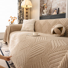 Load image into Gallery viewer, Plush Fleece Washable Sofa Throw Blanket, Soft &amp; Cozy Furniture Protector for Couch