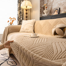 Load image into Gallery viewer, Plush Fleece Washable Sofa Throw Blanket, Soft &amp; Cozy Furniture Protector for Couch