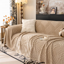 Load image into Gallery viewer, Plush Fleece Washable Sofa Throw Blanket, Soft &amp; Cozy Furniture Protector for Couch