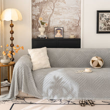 Load image into Gallery viewer, Plush Fleece Washable Sofa Throw Blanket, Soft &amp; Cozy Furniture Protector for Couch