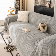 Load image into Gallery viewer, Plush Fleece Washable Sofa Throw Blanket, Soft &amp; Cozy Furniture Protector for Couch