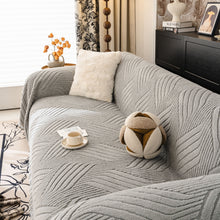 Load image into Gallery viewer, Plush Fleece Washable Sofa Throw Blanket, Soft &amp; Cozy Furniture Protector for Couch