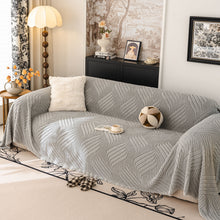 Load image into Gallery viewer, Plush Fleece Washable Sofa Throw Blanket, Soft &amp; Cozy Furniture Protector for Couch