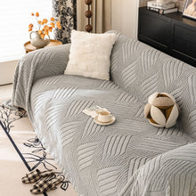 Load image into Gallery viewer, Plush Fleece Washable Sofa Throw Blanket, Soft &amp; Cozy Furniture Protector for Couch