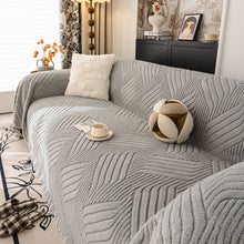 Load image into Gallery viewer, Plush Fleece Washable Sofa Throw Blanket, Soft &amp; Cozy Furniture Protector for Couch