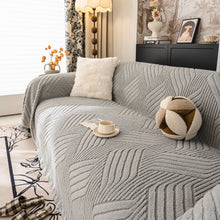 Load image into Gallery viewer, Plush Fleece Washable Sofa Throw Blanket, Soft &amp; Cozy Furniture Protector for Couch