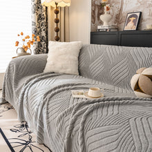 Load image into Gallery viewer, Plush Fleece Washable Sofa Throw Blanket, Soft &amp; Cozy Furniture Protector for Couch
