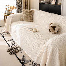 Load image into Gallery viewer, Plush Fleece Washable Sofa Throw Blanket, Soft &amp; Cozy Furniture Protector for Couch