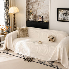 Load image into Gallery viewer, Plush Fleece Washable Sofa Throw Blanket, Soft &amp; Cozy Furniture Protector for Couch