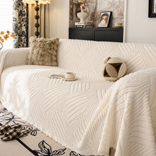 Load image into Gallery viewer, Plush Fleece Washable Sofa Throw Blanket, Soft &amp; Cozy Furniture Protector for Couch