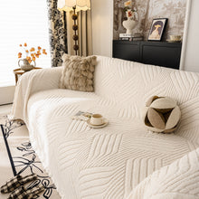 Load image into Gallery viewer, Plush Fleece Washable Sofa Throw Blanket, Soft &amp; Cozy Furniture Protector for Couch