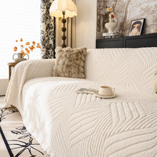 Load image into Gallery viewer, Plush Fleece Washable Sofa Throw Blanket, Soft &amp; Cozy Furniture Protector for Couch