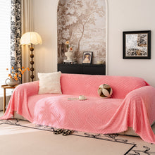 Load image into Gallery viewer, Plush Fleece Washable Sofa Throw Blanket, Soft &amp; Cozy Furniture Protector for Couch