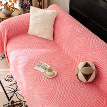 Load image into Gallery viewer, Plush Fleece Washable Sofa Throw Blanket, Soft &amp; Cozy Furniture Protector for Couch