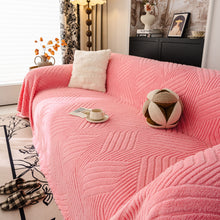 Load image into Gallery viewer, Plush Fleece Washable Sofa Throw Blanket, Soft &amp; Cozy Furniture Protector for Couch