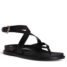 Load image into Gallery viewer, Elise Flat Leather Sandal