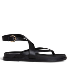 Load image into Gallery viewer, Elise Flat Leather Sandal