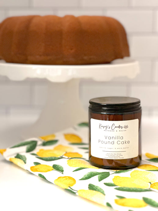 Vanilla Pound Cake Candle