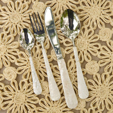 Load image into Gallery viewer, Mother Of Pearl Flatware, Set of 4