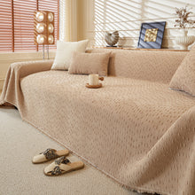 Load image into Gallery viewer, Textured Throw Blanket with 3D Dobby Weave, Minimalist Furniture Protector for Couch
