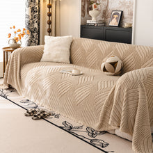 Load image into Gallery viewer, Plush Fleece Washable Sofa Throw Blanket, Soft &amp; Cozy Furniture Protector for Couch