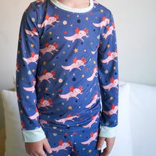 Load image into Gallery viewer, Axolotl Kids Two-Piece Pajamas