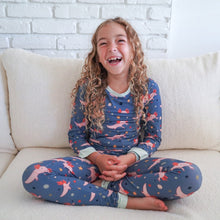 Load image into Gallery viewer, Axolotl Kids Two-Piece Pajamas
