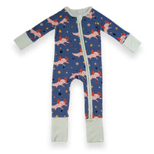 Load image into Gallery viewer, Axolotl Baby Zip Pajamas