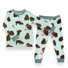 Load image into Gallery viewer, Capybara Kids Two-Piece Pajamas