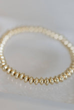 Load image into Gallery viewer, 6mm gold disc bracelet