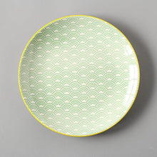 Load image into Gallery viewer, 8-Inch Porcelain Shallow Dish – Elegant Round Dinner Plate Collection
